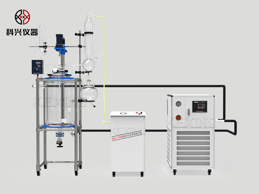 雙層玻璃反應釜配套裝置